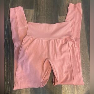 Pink Gym-shark Leggings